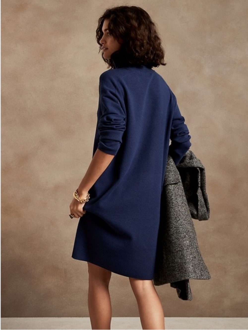 Turtleneck Sweater Dress size medium 
Banana Republic